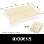 GORILLA GRIP Heavy Duty Sun Shade, UV Protection Fade Tear and Rust Resistant - Image 9