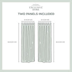 Exclusive Home Cabana Solid Indoor/Outdoor Light Filtering Hook-and-Loop Tab - Image 6