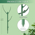 9 Pack Plant Support Stakes & Plant Cage Support Rings, Plant Stakes - Image 4