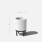 Veradek Demi Series Round Planter w/ Stand - Image 3