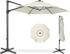 Best Choice Products 10ft Offset Cantilever Hanging Market Patio Umbrella by BestChoiceProducts