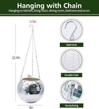 Disco Ball Planter, Disco Ball Plant Hanger - Image 5