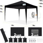 Quictent Privacy 8x8 Pop up Canopy Tent - Image 5