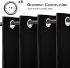PureFit Outdoor Curtains for Patio Waterproof Weatherproof, UV Resistant - Image 4