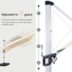 ABCCANOPY Patio Umbrella Cantilever Double Top Outdoor Offset Umbrella - Image 3