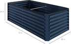 Best Choice Products 6x3x2ft Outdoor Metal Raised Garden Bed, Deep Root Box - Image 8