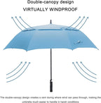 G4Free 47/54/62/68/72 Inch Automatic Open Golf Umbrella Oversize Extra Large - Image 4