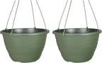 The HC Companies 13 Inch Wrapt Hanging Planters, Lightweight UV-Resistant by TheHCCompanies