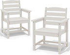 SERWALL Patio Dining Chair Set of 2 by SERWALL