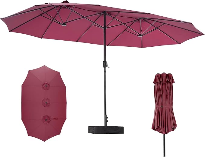 DUMOS 15FT Large Patio Umbrella by DumosLifestyle