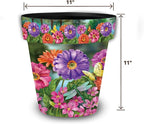 Briarwood Lane Zinnias in Bloom Medium Planter - Image 5