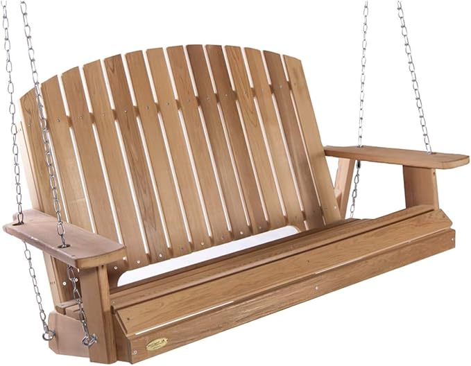 All Things Cedar PS50-SW10 Adirondack 4-ft Cedar Swing by AllThingsCedar