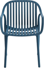 Modern Stackable Outdoor & Indoor Plastic Dining Chairs Set, Armchairs Set - Image 7