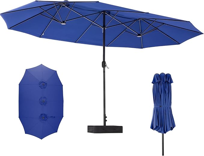 DUMOS 15FT Large Patio Umbrella by DumosLifestyle