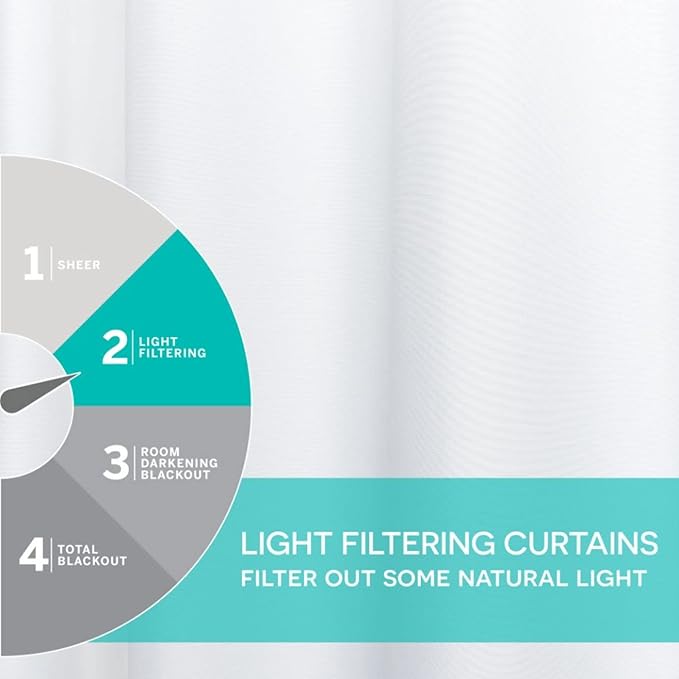 Exclusive Home Cabana Solid Indoor/Outdoor Light Filtering Hook-and-Loop Tab - Image 3