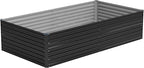 Vengarus 8x4x2FT Galvanized Raised Garden Bed Kit, Large Rectangle Elevated - Image 7