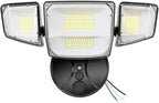 Onforu 90W Flood Lights Outdoor, 10000LM Ultra Bright 4-Head LED Security Light by Onforu