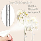 Plant Stakes, Plant Sticks 20PCS Acrylic Clear Plant Support Stakes, 16 Inches - Image 4