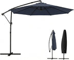 Outsunny 10 ft Offset Patio Umbrella by Outsunny