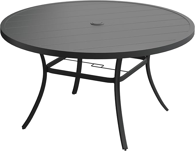 VICLLAX 53" Outdoor Round Patio Table by HOME