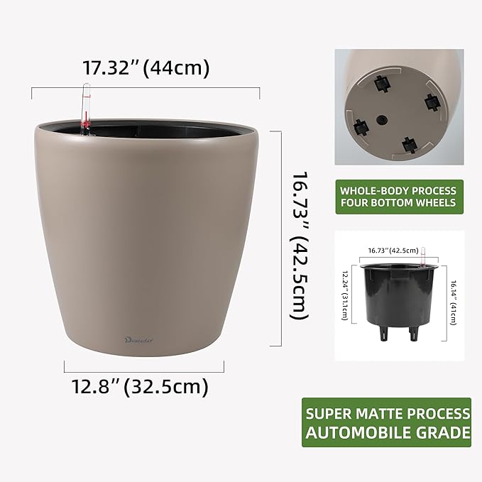 Dexceder 18x17 Self Watering Planter - Image 3