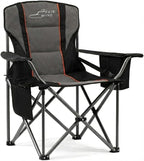 FAIR WIND Heavy Duty Camping Chair, Oversized Padded Folding Chair by FAIRWINDOutdoorEquipment