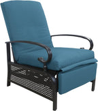 Kozyard Adjustable Outdoor Reclining Lounge Chair, Cushioned Patio Chaise Lounge - Image 7