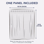 PureFit Outdoor Curtains for Patio Waterproof Weatherproof, UV Resistant - Image 6