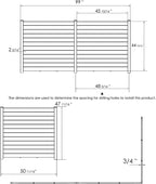 Kozyard 50" W x 48" H Privacy Screens Fence Panel Specifically - Image 8