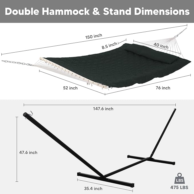 SUNCREAT Patio Portable Hammock - Image 7