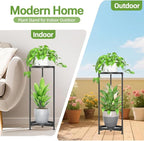 iDavosic.ly 2 Tier Corner Plant Stand Indoor, Tall Vertical Metal Flower Heavy - Image 8