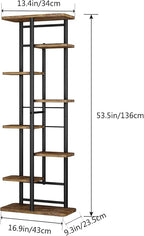 LINZINAR Plant Stand 8 Tier 9 Potted Multiple Flower Pot Holder Shelf Indoor - Image 6