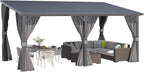 AECOJOY 16'x10' Outdoor Hardtop Gazebo Pergola - Image 7