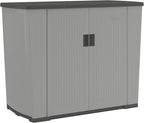 Suncast 130-Gallon Backyard Oasis Basic Unit Lockable Outdoor Storage Cabinet by Suncast