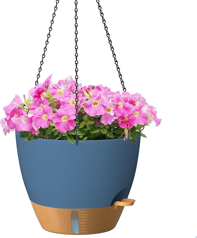 ZMTECH 12 Inch Hanging Planters by HighQualityGardeningTools