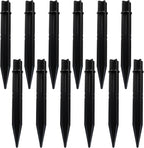 12 Pack 8.3 Inch ABS Ground Spikes by Bonsicoky
