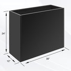Metal Planter Box 30” x 12” x 24”, Outdoor Planter - Image 2