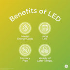 GE LED+ Motion Sensor LED Light Bulbs, Outdoor Security Lights, A21 2 Count - Image 8
