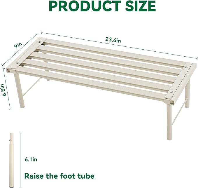 Metal Plant Stand, Rust-proof Aluminum Flower Pot Stand, Heavy Duty Planter - Image 3