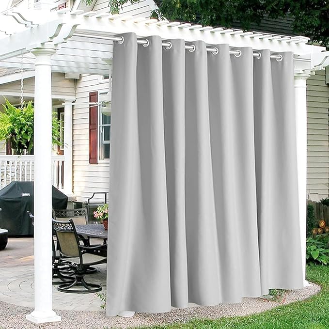 RYB HOME Extra Wide Outdoor Curtains by RYBHOME