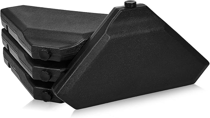 Tangkula 4PCS Cantilever Offset Patio Umbrella Base Weight Stand, 195lbs - Image 9