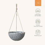 LA JOLIE MUSE Hanging Planter Flower Plant Pots - Image 3