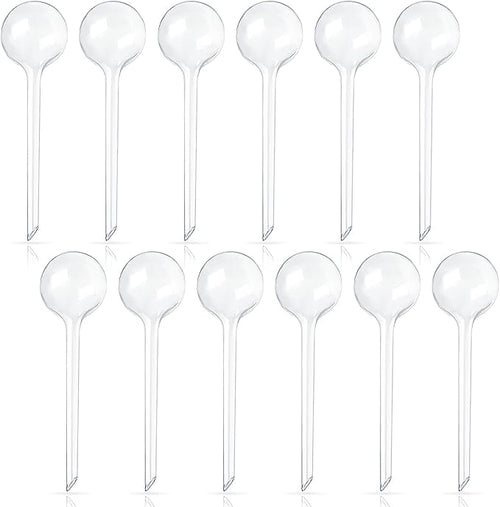 12 Pcs Large Plastic Self-Watering Bulbs by -PlantWateringGlobes-