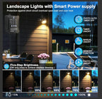 Plug and Play Low Voltage Landscape Lighting Kit, Warm White Waterproof Outdoor - Image 5