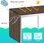 90% Shade Cloth Sun Shade Fabric Privacy Screen Shade Cover - Image 6
