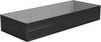 Vengarus 12x4x2FT Galvanized Raised Garden Bed Kit, Large Rectangle Elevated - Image 7