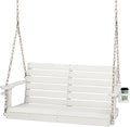 VINGLI Heavy Duty 1600 LBS HDPE Porch Swing Outdoor by VINGLI