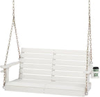 VINGLI Heavy Duty 1600 LBS HDPE Porch Swing Outdoor by VINGLI