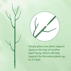 10 Pack Stackable Plant Supports Stakes, Sturdy Garden Trellis - Image 3