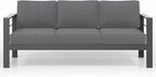 Solaste Outdoor Couch Aluminum Patio Furniture Sofa, 3-Seat All-Weather Metal - Image 7